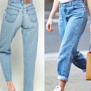Levi’s high waisted vtg 550 cotton mom jeans